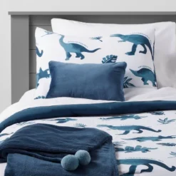Dinosaur Value Multi-Piece Kids' Bedding Set Watercolor Blue - Pillowfort™ -Delta Children Sales Store GUEST 9128ccb2 d273 41da 9dc7 1462ee1229f5
