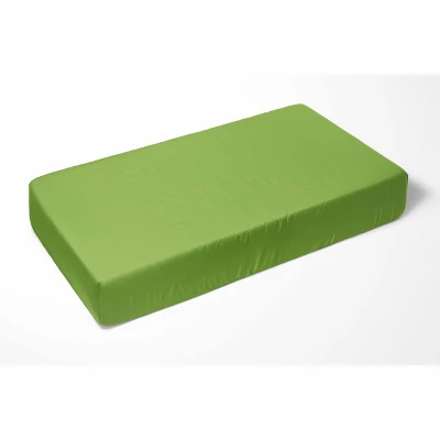 Bacati - Mod Dots Stripes Green Yellow Beige Brown 4 Pc Crib Bedding Set With Diaper Caddy 2 Bacati - Mod Dots Stripes Green Yellow Beige Brown 4 Pc Crib Bedding Set With Diaper Caddy - Image 2