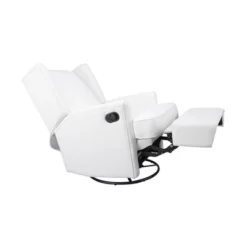 SECOND STORY HOME Hemingway Swivel Recliner Chair - White -Delta Children Sales Store GUEST 96a6aa80 d76c 4d74 8861 17bd1e3a1d9d
