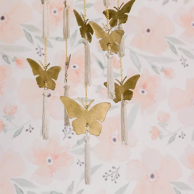 Crane Baby Brass Finish Ceiling Hanging - Parker Butterfly 3 Crane Baby Brass Finish Ceiling Hanging - Parker Butterfly - Image 3