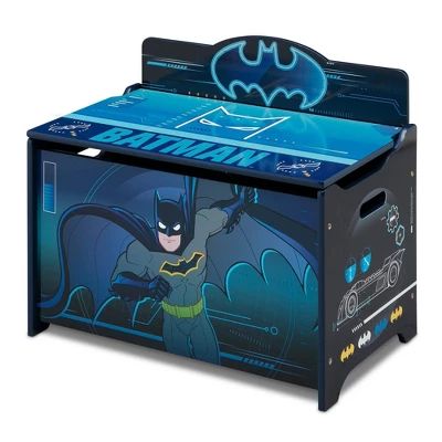 Delta Children Batman Deluxe Toy Box - Greenguard Gold Certified 2 Delta Children Batman Deluxe Toy Box - Greenguard Gold Certified - Image 2