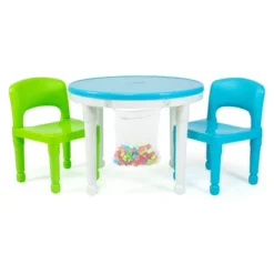 3pc Kids' 2 In 1 Round Activity Table With Chairs - Humble Crew -Delta Children Sales Store GUEST b8b9ef00 0cdd 4225 ad70 059df2c7db93