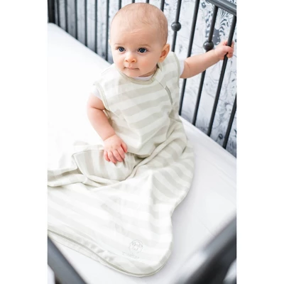 Ecolino Organic Cotton Basic Baby Swaddle Wrap, Gray, 18-36 Months 1 Ecolino Organic Cotton Basic Baby Swaddle Wrap, Gray, 18-36 Months