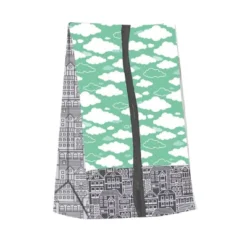 Bacati - Clouds In The City Mint/Gray 4 Pc Crib Bedding Set With Diaper Caddy 6 Bacati - Clouds In The City Mint/Gray 4 Pc Crib Bedding Set With Diaper Caddy -Delta Children Sales Store GUEST bd7bbb33 8c25 4869 b80e aaaf85b63ab7