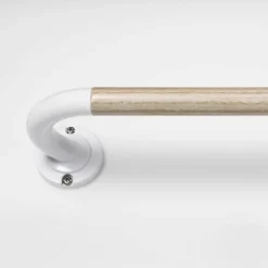 Blackout Kids' Curtain Rod Natural Wood/White - Pillowfort™ -Delta Children Sales Store GUEST c79cd4e8 6019 4b07 a1be 514978eec1d8