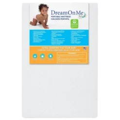 Dream On Me Portable Crib And Toddler Mattresses - White -Delta Children Sales Store GUEST c9f8528d ecde 45f0 bade c014025ec296