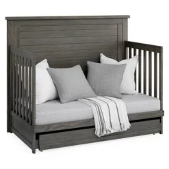 Simmons Kids' Caden 6-in-1 Convertible Crib With Trundle Drawer - Rustic Gray -Delta Children Sales Store GUEST cffabcec 8711 4bb6 aaf1 0bfc3372c5ac