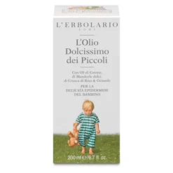 L'Erbolario Very Gentle Oil For Babies - Baby Oil For Massage - 6.7 Oz -Delta Children Sales Store GUEST d45891b3 d055 4966 89ac d44190f25312
