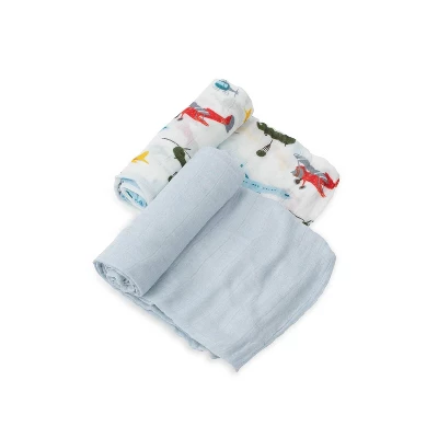 Little Unicorn Deluxe Muslin Swaddle Blanket - 2pk 7 Little Unicorn Deluxe Muslin Swaddle Blanket - 2pk - Image 7