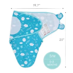 The Peanutshell Twinkle Twinkle Swaddle Wrap For Newborn, Infant - 3-Pack -Delta Children Sales Store GUEST d972be53 6426 42ef b65e 63edc00011f7