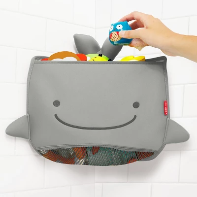 Skip Hop Moby Corner Bath Organizer - Gray 4 Skip Hop Moby Corner Bath Organizer - Gray - Image 4