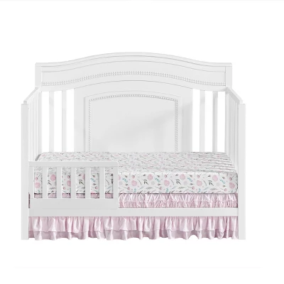 Oxford Baby Briella 4-in-1 Convertible Crib - White 5 Oxford Baby Briella 4-in-1 Convertible Crib - White - Image 5