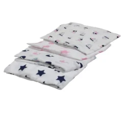 Bacati - Little Sailor Blue/Navy/Pink Girls Muslin Swaddling Blankets Set Of 4 6 Bacati - Little Sailor Blue/Navy/Pink Girls Muslin Swaddling Blankets Set Of 4 -Delta Children Sales Store GUEST e563865a 540e 425d a329 d96efe9633e0