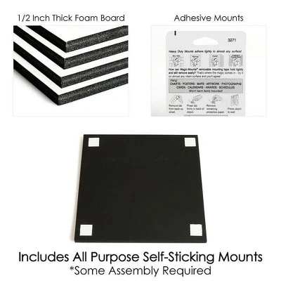 Big Dot Of Happiness Blue Monkey Boy - Kids Room, Nursery Decor And Decor - 11 X 11 Inches Nursery Wall Art - Set Of 4 Prints For Baby's Room 4 Big Dot Of Happiness Blue Monkey Boy - Kids Room, Nursery Decor And Decor - 11 X 11 Inches Nursery Wall Art - Set Of 4 Prints For Baby's Room - Image 4