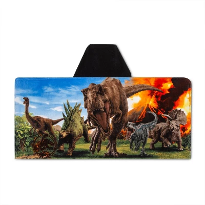 Jurassic World Ground Covered Hooded Towel 2 Jurassic World Ground Covered Hooded Towel - Image 2