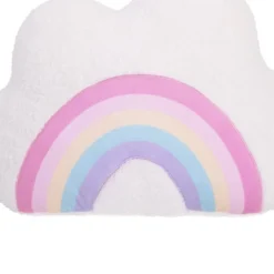 Little Love By NoJo Rainbow Cloud Pillow