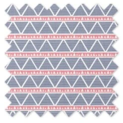 Bacati - Emma Large Triangles Coral Navy Muslin 3 Pc Toddler Bed Sheet Set -Delta Children Sales Store GUEST f18e0a2b 9670 428b b874 1bc0997baa48