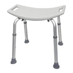 McKesson Bath Bench Aluminum Shower Seat, 300 Lbs Capacity, 1 Count